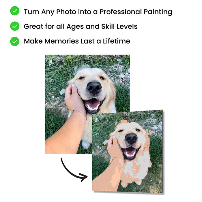 Dog custom painting
