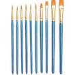 Extra 10 Pcs High Quality Paint Brushes