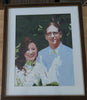 Couples in love also paint together romantically
