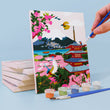 Set of 6 Mini Paint-by-Number Canvases (Set of 6)
