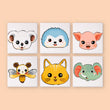 Paint Your Way to Smiles (Set of 6)