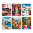 Set of 6 Mini Paint-by-Number Canvases (Set of 6)