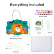 Cute Ghost & Pumpkin Halloween Paint by Number Kit