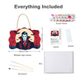 Dracula Halloween Door Hanger Paint by Number Kit