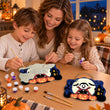 Cute Dracula Graveyard Halloween Door Decor