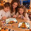 Cute Jack-o'-Lantern Halloween Paint by Number
