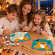 Cute Ghost & Pumpkin Halloween Paint by Number Kit
