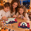 Dracula Halloween Door Hanger Paint by Number Kit