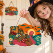 Werewolf Halloween Door Decor Paint by Number