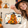 Cute Jack-o'-Lantern Halloween Paint by Number