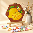 Fresh Vibrant Fruit Botanical Mini Paint by Numbers Kit Set