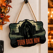 Haunted Figure Halloween Door Hanger