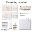 Mini Scenic Nature Landscapes Paint by Numbers Kit Set