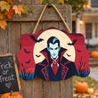 Dracula Halloween Door Hanger Paint by Number Kit