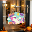 Beach Ghost Halloween Door Hanger
