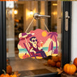 Cute Dracula Halloween Door Hanger Paint by Number Kit