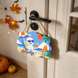 Mummy Halloween Door Hanger Paint by Number Kit