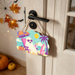 Beach Ghost Halloween Door Hanger