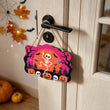 Dancing Skeleton Halloween Door Hanger Paint by Number Kit