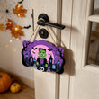 Frankenstein Graveyard Halloween Door Decor