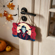 Dracula Halloween Door Hanger Paint by Number Kit