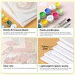 Gourmet Breakfast & Charcuterie Mini Paint by Numbers Kit Set