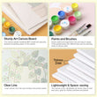 Mini Potted Greenery Paint by Numbers Kit Set