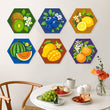 Fresh Vibrant Fruit Botanical Mini Paint by Numbers Kit Set