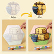 Country Equestrian Horse & Barn Mini Paint by Numbers Kit Set