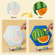 Fresh Vibrant Fruit Botanical Mini Paint by Numbers Kit Set