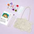 Cute Ghost & Pumpkin Halloween Paint by Number Kit