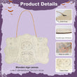 Cute Owl in Ghost Costume Halloween Door Decor