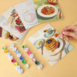 Gourmet Breakfast & Charcuterie Mini Paint by Numbers Kit Set