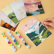 Mini Scenic Nature Landscapes Paint by Numbers Kit Set