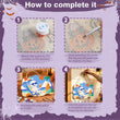 Mummy Halloween Door Hanger Paint by Number Kit