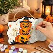 Cute Jack-o'-Lantern Halloween Paint by Number