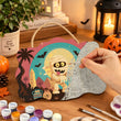Egyptian Mummy Halloween Door Hanger Paint by Number Kit