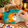 Cute Ghost & Pumpkin Halloween Paint by Number Kit
