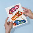 Paint Your Way to "No Worries" Energy (Set of 6)