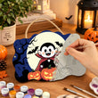 Cute Dracula Graveyard Halloween Door Decor