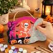 Dancing Skeleton Halloween Door Hanger Paint by Number Kit