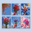 Paint Your Way to Floral Euphoria (Set of 6)