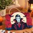 Dracula Halloween Door Hanger Paint by Number Kit