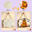 Cute Jack-o'-Lantern Halloween Paint by Number
