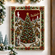 Cozy Christmas Village Tree Diamond Art Kit