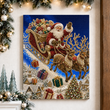 Santa Claus Christmas Eve Diamond Art Kit