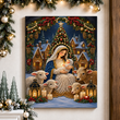 Mother Mary & Baby Jesus Christmas Diamond Art Kit