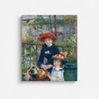 Two Sisters on the Terrace by Pierre-Auguste Renoir 1881
