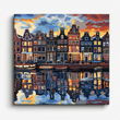 Amsterdam Canal Reflections