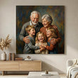 Custom Framed Photo Canvas | Personalised Photo Portrait Print